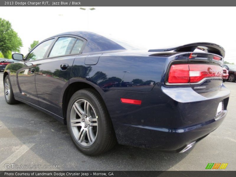 Jazz Blue / Black 2013 Dodge Charger R/T