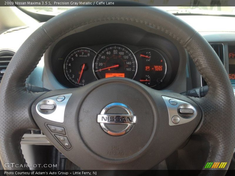 Precision Gray Metallic / Caffe Latte 2009 Nissan Maxima 3.5 S
