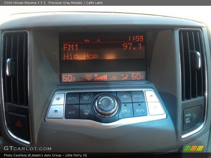 Precision Gray Metallic / Caffe Latte 2009 Nissan Maxima 3.5 S