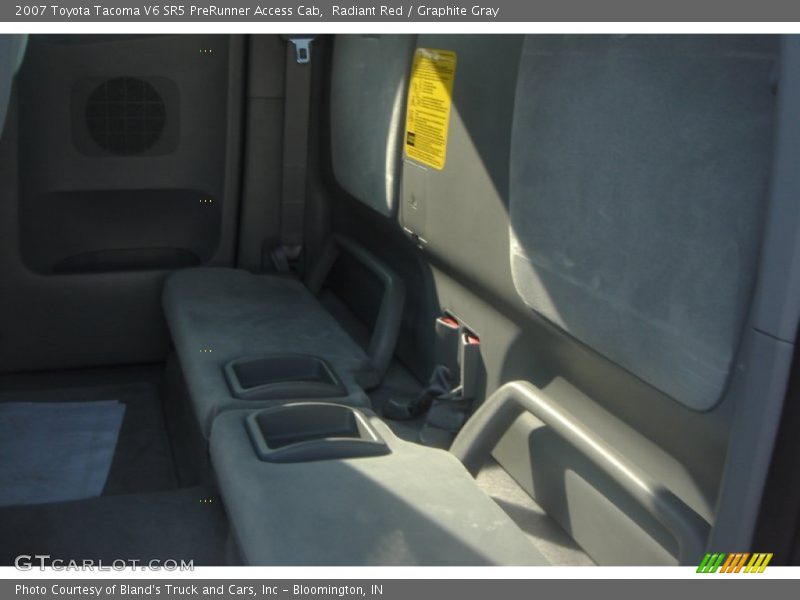 Radiant Red / Graphite Gray 2007 Toyota Tacoma V6 SR5 PreRunner Access Cab