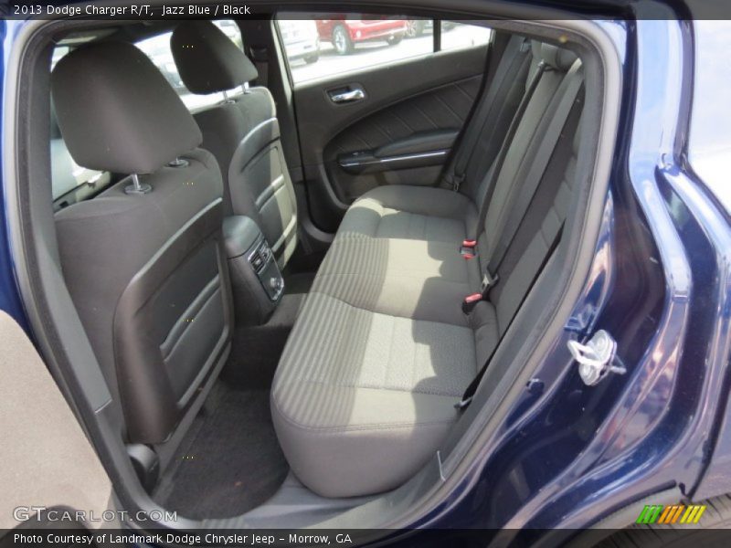 Rear Seat of 2013 Charger R/T