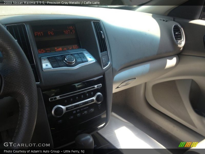 Precision Gray Metallic / Caffe Latte 2009 Nissan Maxima 3.5 S