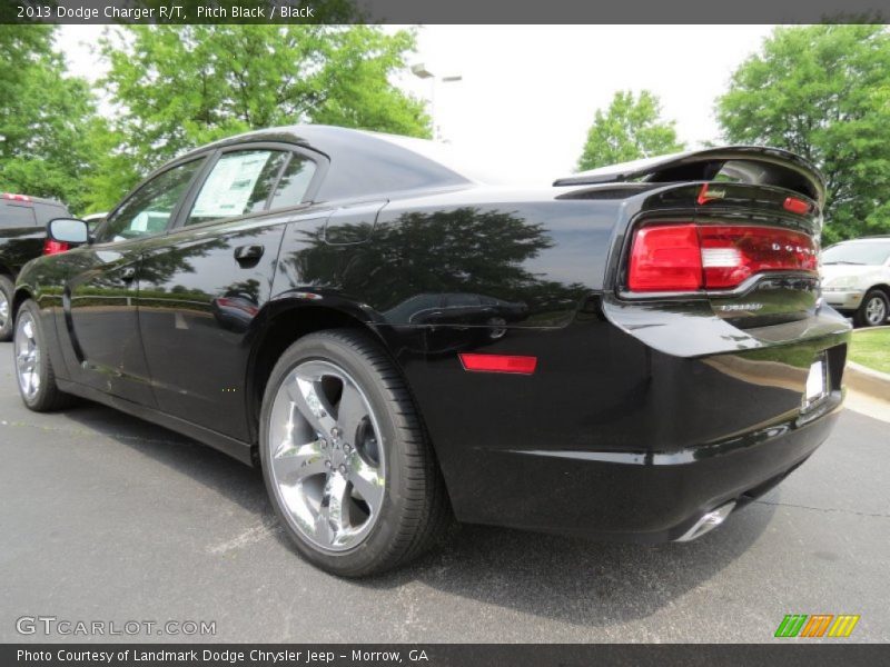 Pitch Black / Black 2013 Dodge Charger R/T