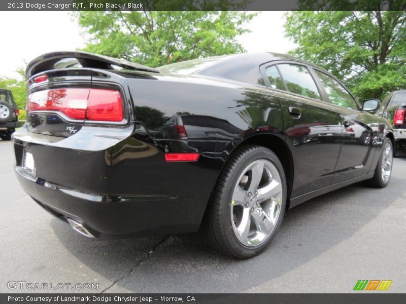 Pitch Black / Black 2013 Dodge Charger R/T