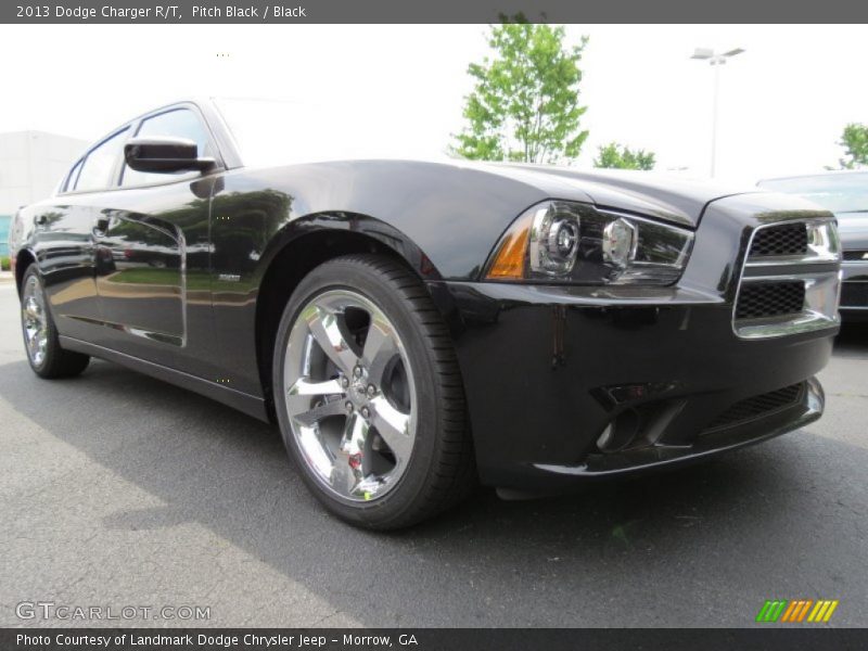 Pitch Black / Black 2013 Dodge Charger R/T