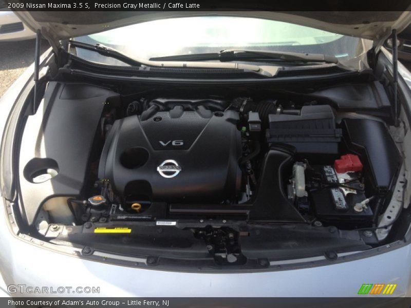 Precision Gray Metallic / Caffe Latte 2009 Nissan Maxima 3.5 S