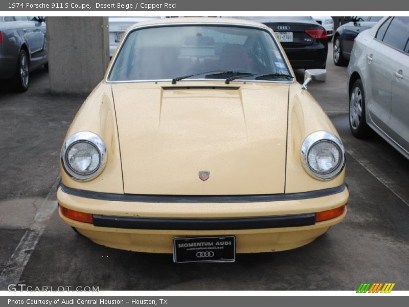 Desert Beige / Copper Red 1974 Porsche 911 S Coupe