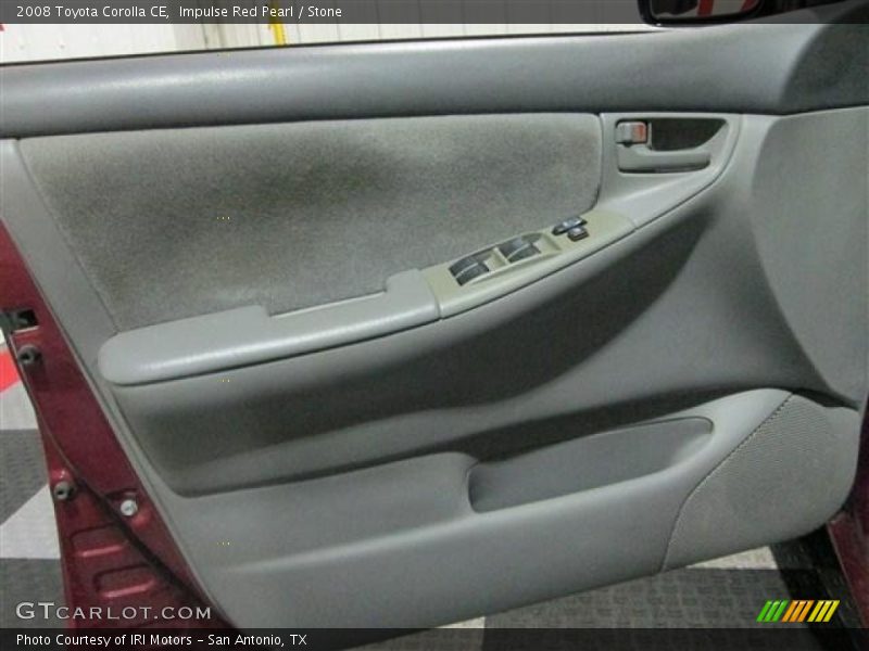Impulse Red Pearl / Stone 2008 Toyota Corolla CE