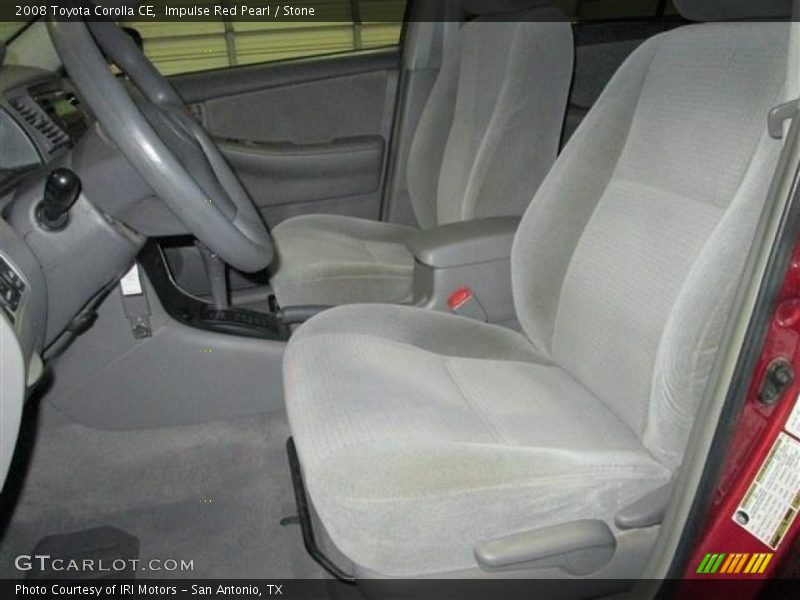 Impulse Red Pearl / Stone 2008 Toyota Corolla CE