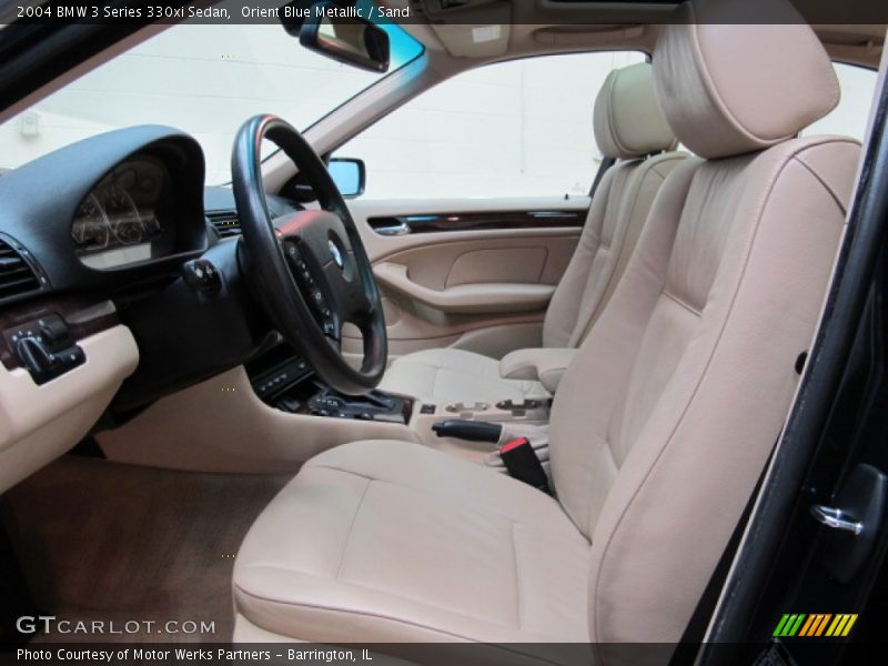  2004 3 Series 330xi Sedan Sand Interior
