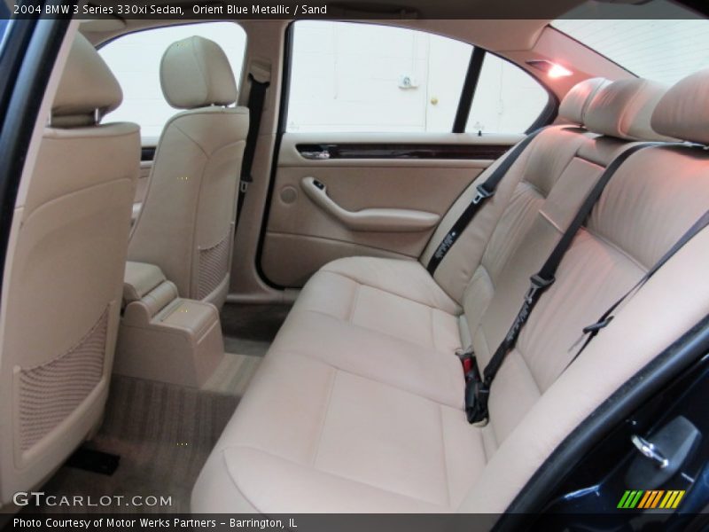 Rear Seat of 2004 3 Series 330xi Sedan