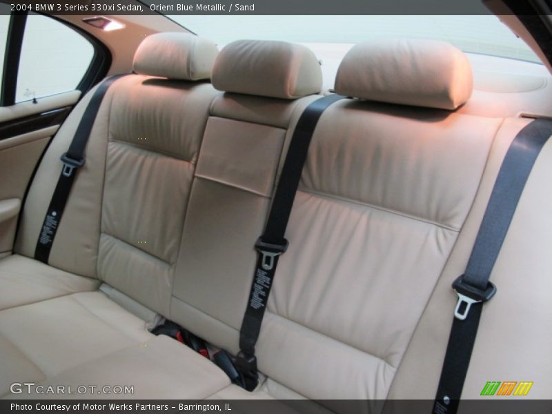 Orient Blue Metallic / Sand 2004 BMW 3 Series 330xi Sedan