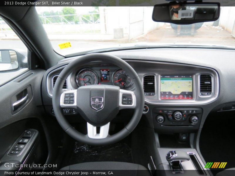 Dashboard of 2013 Charger SXT
