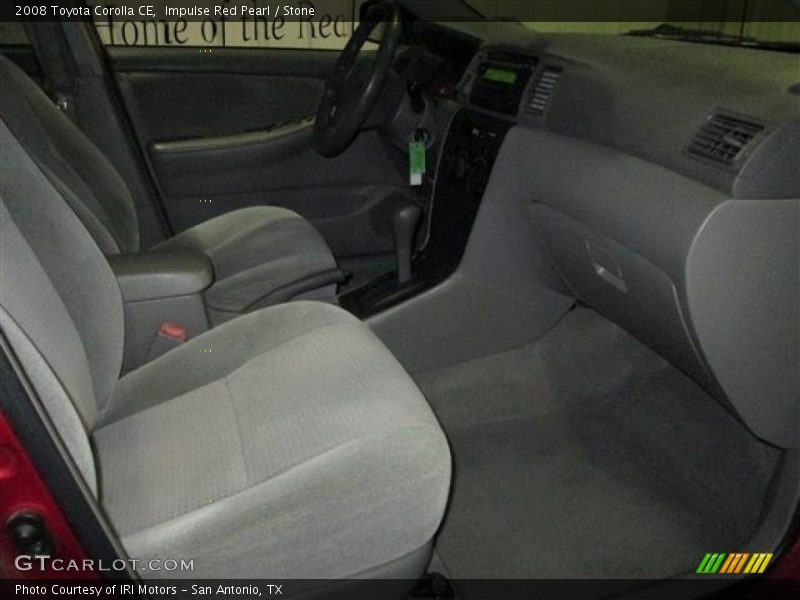 Impulse Red Pearl / Stone 2008 Toyota Corolla CE