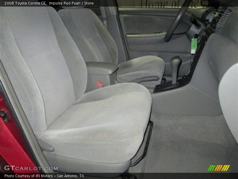 Impulse Red Pearl / Stone 2008 Toyota Corolla CE