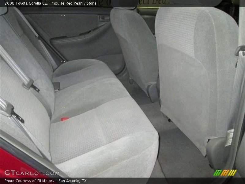 Impulse Red Pearl / Stone 2008 Toyota Corolla CE