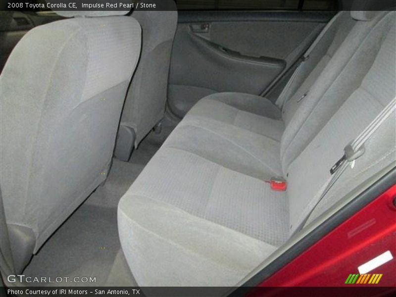 Impulse Red Pearl / Stone 2008 Toyota Corolla CE