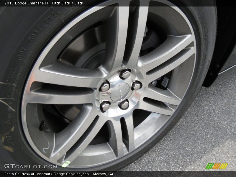 Pitch Black / Black 2013 Dodge Charger R/T