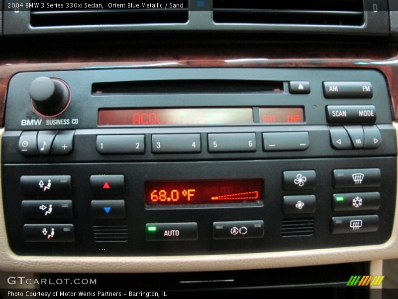 Controls of 2004 3 Series 330xi Sedan