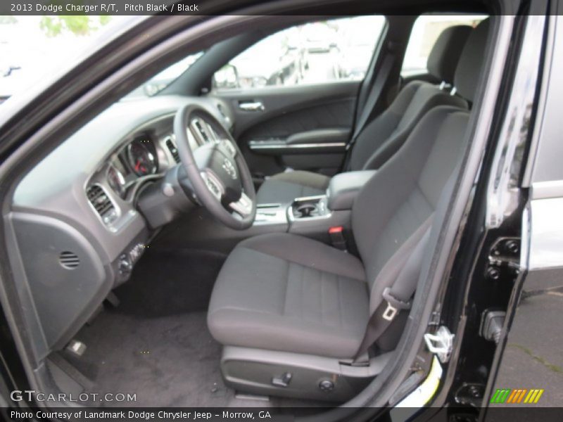 Pitch Black / Black 2013 Dodge Charger R/T