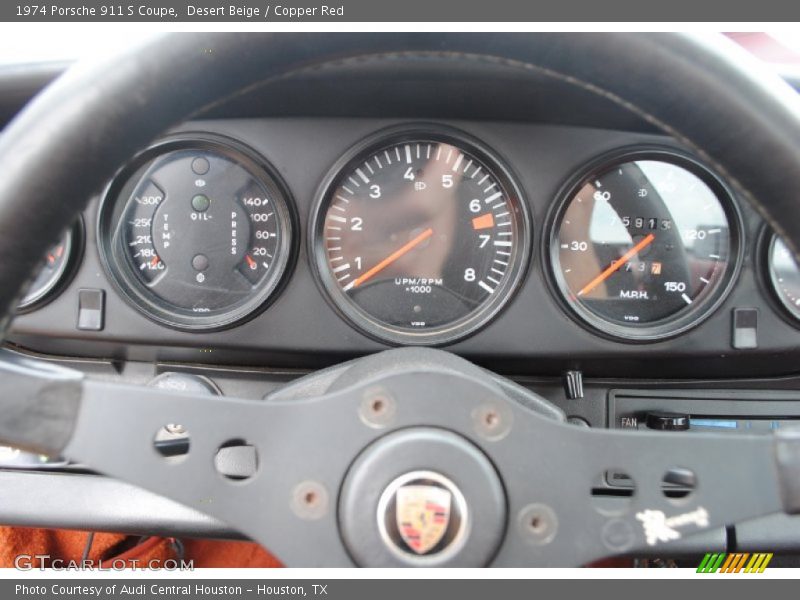  1974 911 S Coupe S Coupe Gauges