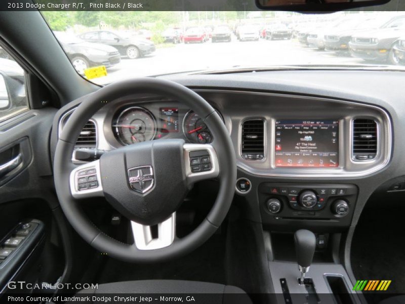 Pitch Black / Black 2013 Dodge Charger R/T