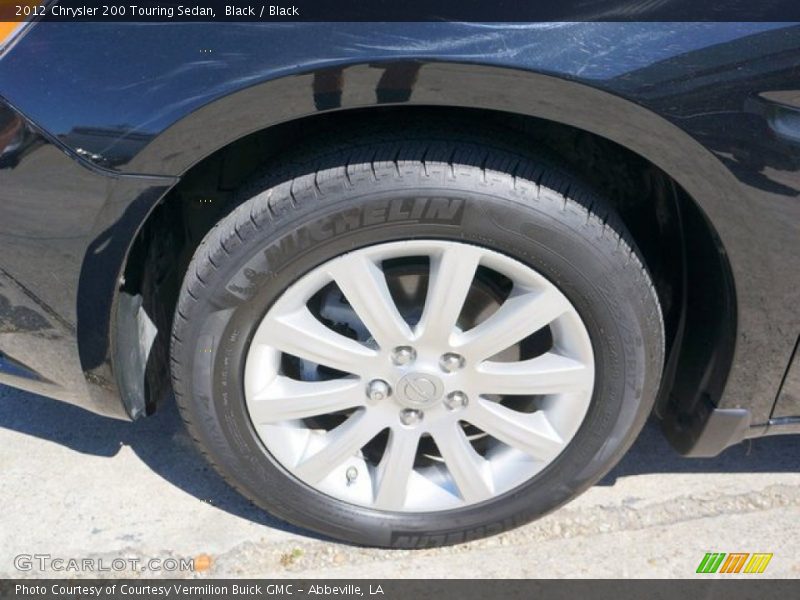 Black / Black 2012 Chrysler 200 Touring Sedan