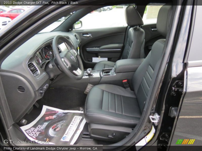  2013 Charger SXT Plus Black Interior
