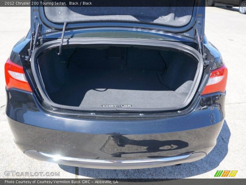 Black / Black 2012 Chrysler 200 Touring Sedan