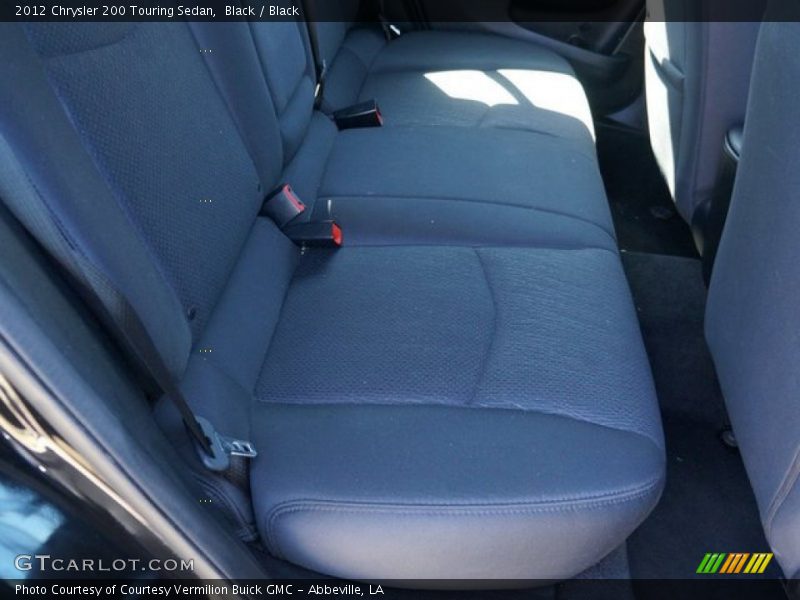 Black / Black 2012 Chrysler 200 Touring Sedan