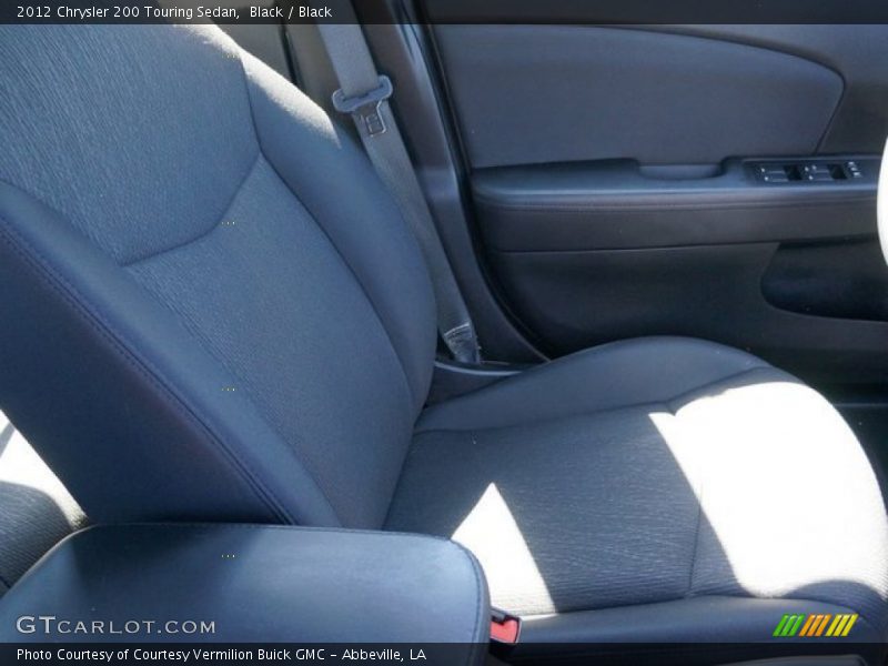 Black / Black 2012 Chrysler 200 Touring Sedan