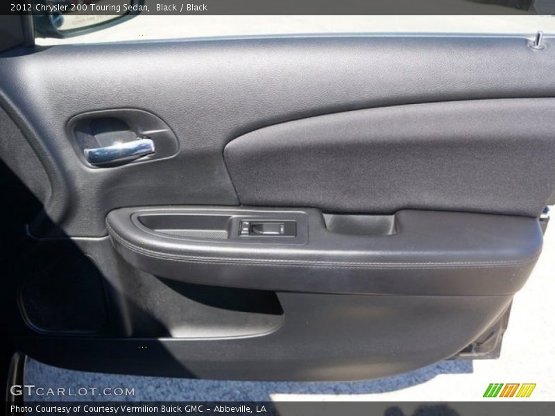 Black / Black 2012 Chrysler 200 Touring Sedan