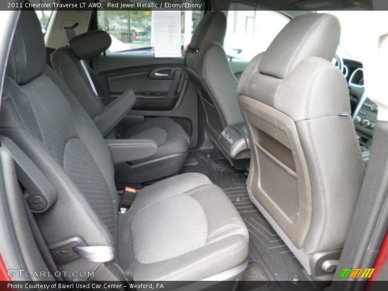 Red Jewel Metallic / Ebony/Ebony 2011 Chevrolet Traverse LT AWD