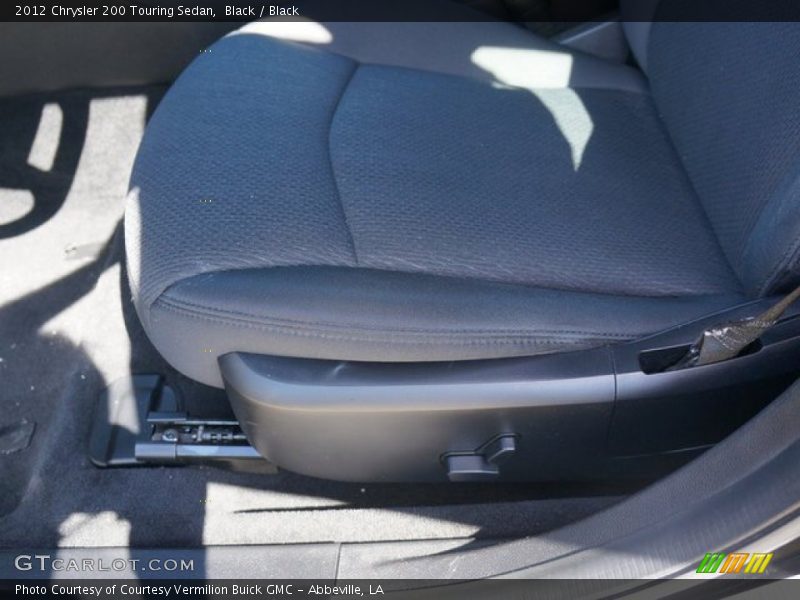 Black / Black 2012 Chrysler 200 Touring Sedan