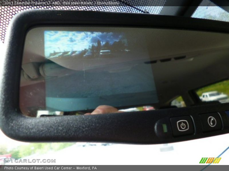 Red Jewel Metallic / Ebony/Ebony 2011 Chevrolet Traverse LT AWD