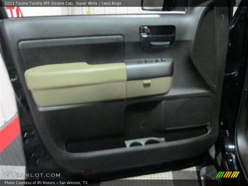 Super White / Sand Beige 2011 Toyota Tundra SR5 Double Cab
