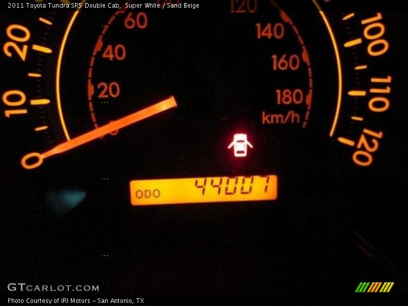 Super White / Sand Beige 2011 Toyota Tundra SR5 Double Cab