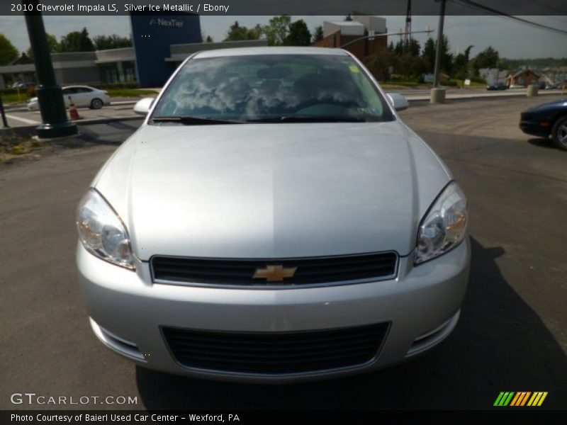 Silver Ice Metallic / Ebony 2010 Chevrolet Impala LS