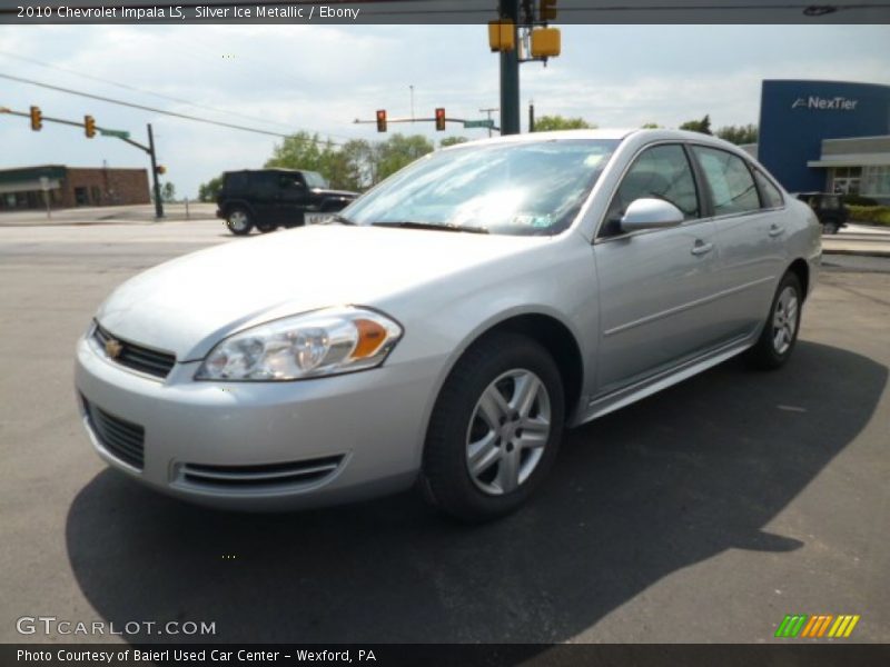 Silver Ice Metallic / Ebony 2010 Chevrolet Impala LS