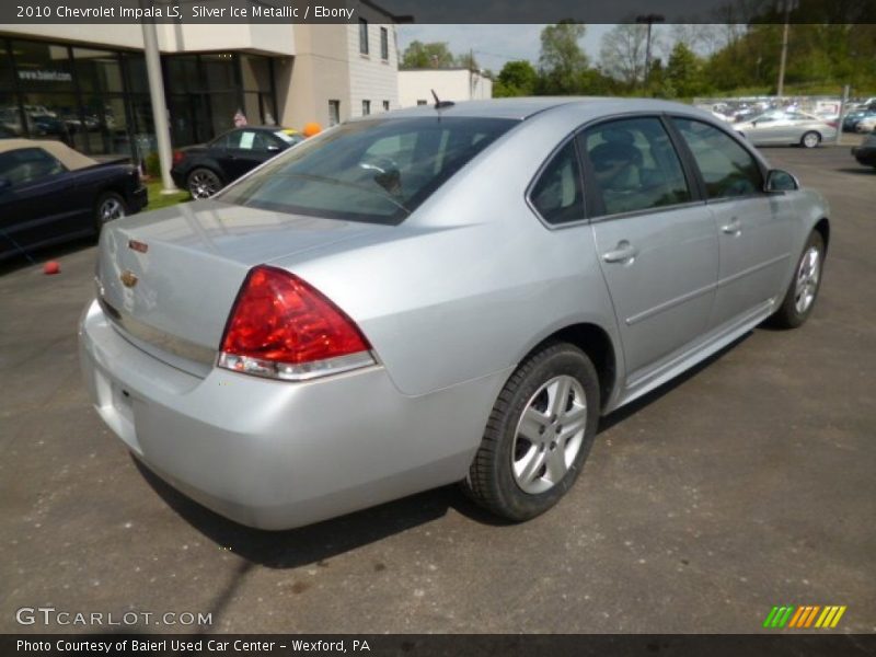 Silver Ice Metallic / Ebony 2010 Chevrolet Impala LS