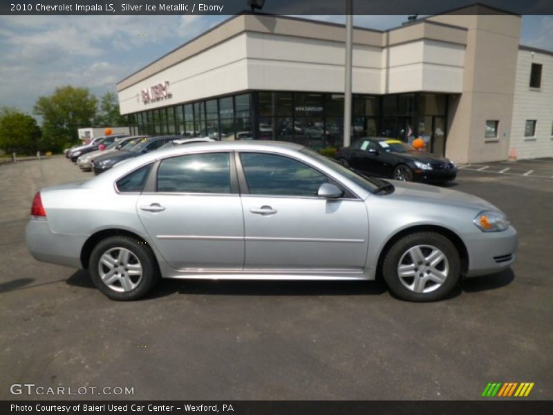 Silver Ice Metallic / Ebony 2010 Chevrolet Impala LS
