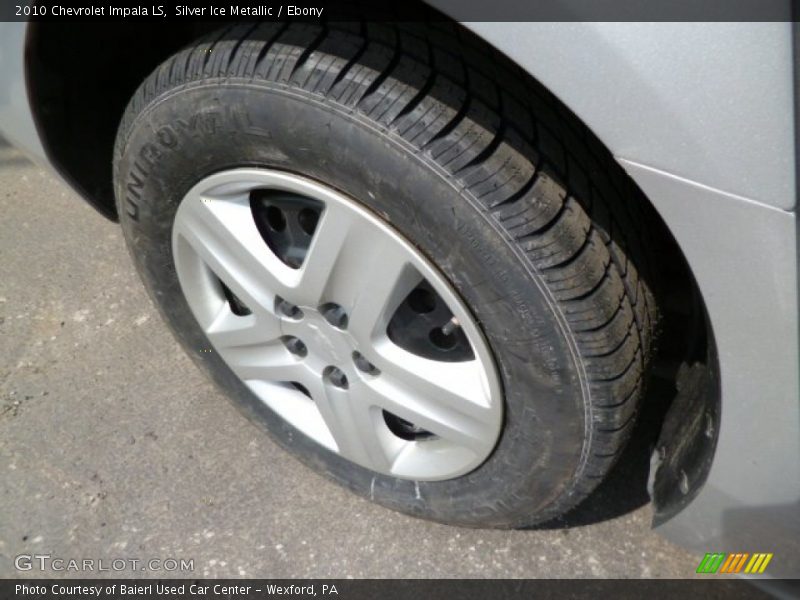 Silver Ice Metallic / Ebony 2010 Chevrolet Impala LS