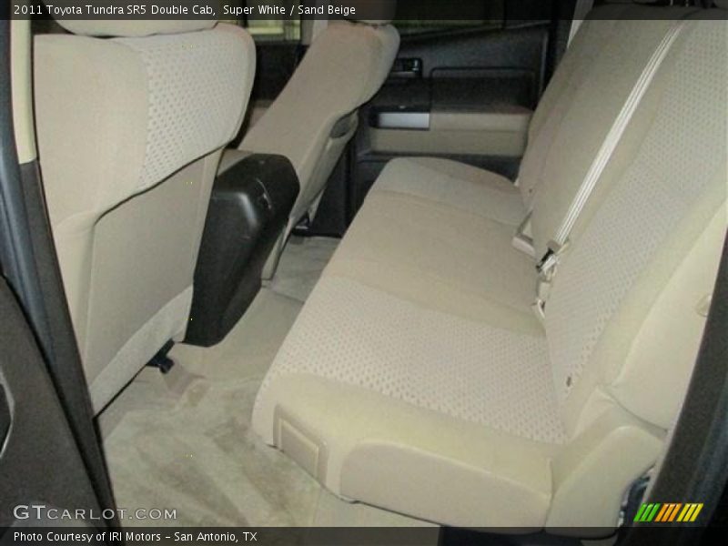 Super White / Sand Beige 2011 Toyota Tundra SR5 Double Cab