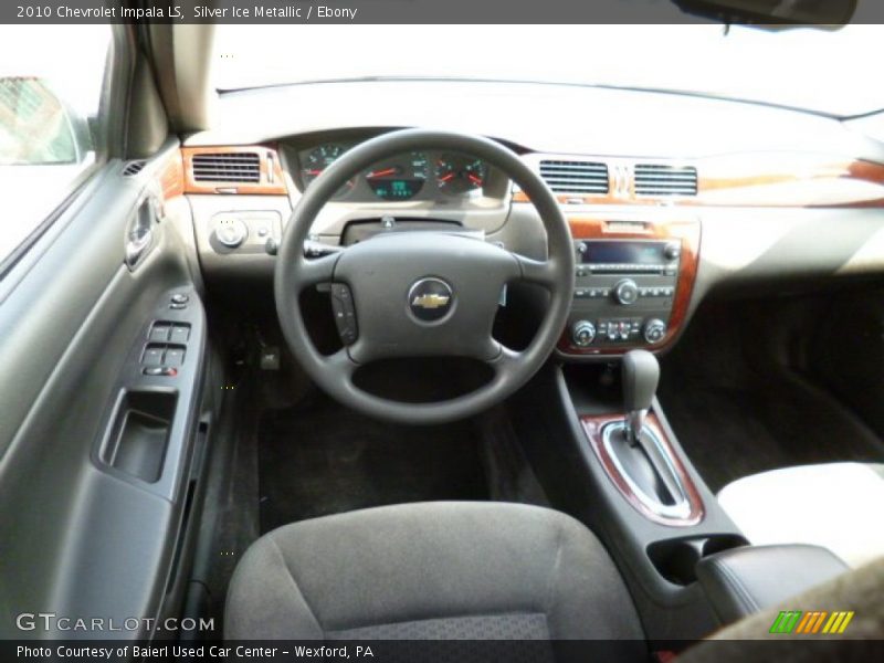 Silver Ice Metallic / Ebony 2010 Chevrolet Impala LS