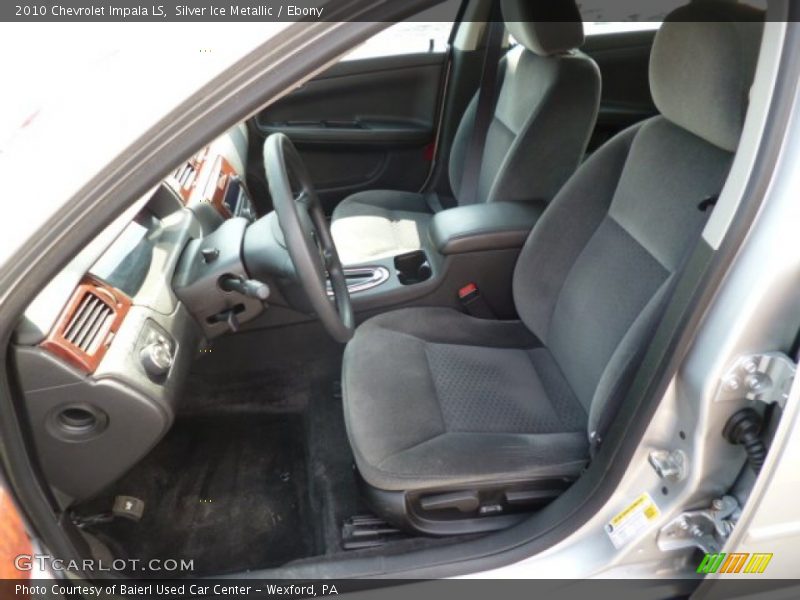 Silver Ice Metallic / Ebony 2010 Chevrolet Impala LS