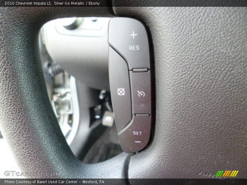 Silver Ice Metallic / Ebony 2010 Chevrolet Impala LS