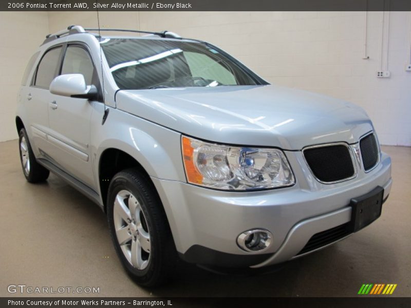 Silver Alloy Metallic / Ebony Black 2006 Pontiac Torrent AWD