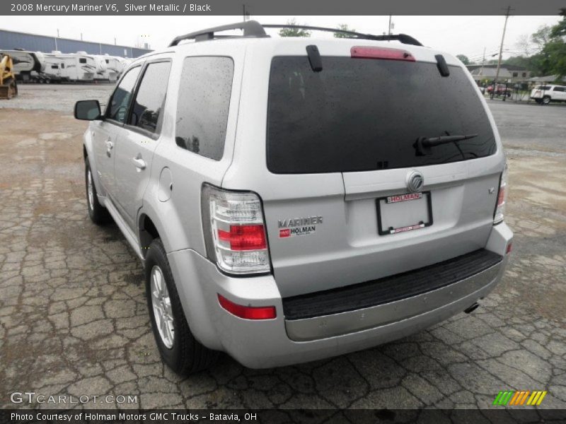 Silver Metallic / Black 2008 Mercury Mariner V6