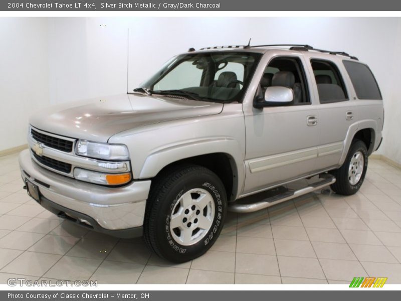 Silver Birch Metallic / Gray/Dark Charcoal 2004 Chevrolet Tahoe LT 4x4