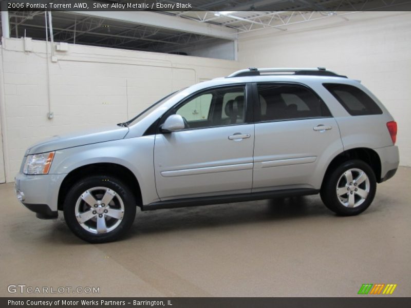 Silver Alloy Metallic / Ebony Black 2006 Pontiac Torrent AWD